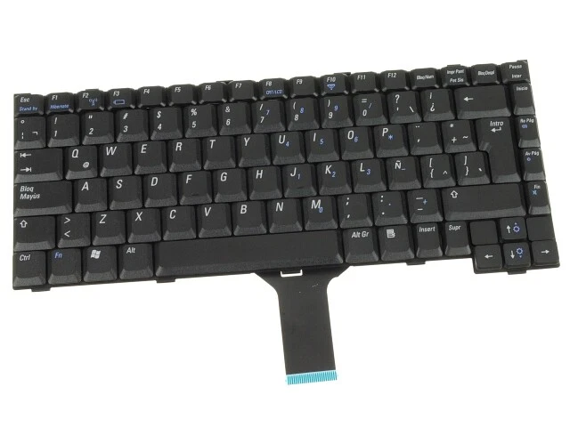 Spanish Latin American -Dell OEM Inspiron 1200 2200 Laptop Keyboard D8885