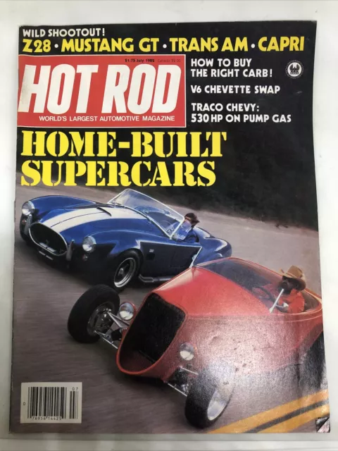 Hot Rod Magazine July 1982