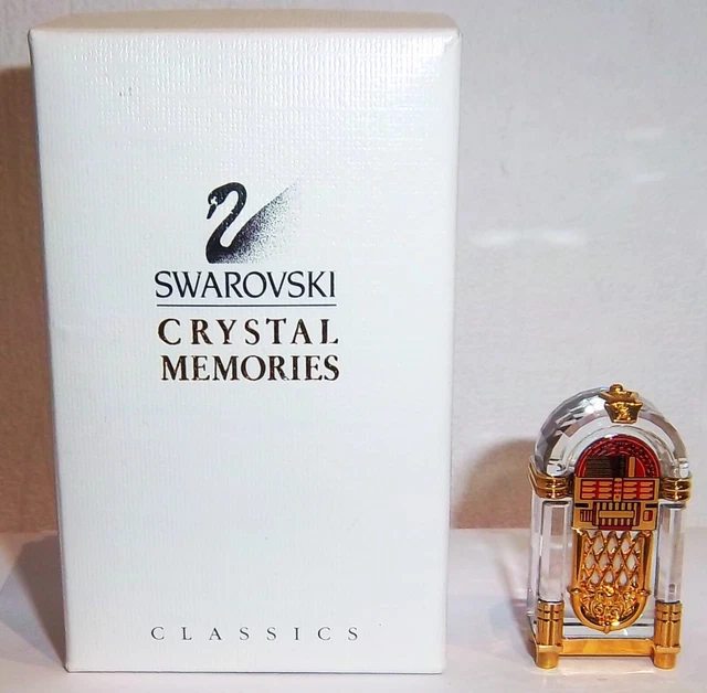 Swarovski Juke Box - Swan Signed - New & Boxed - Crystal Memories Miniature Swarovski Juke Box - Swan Signed - New & Boxed - Crystal Memories Miniature