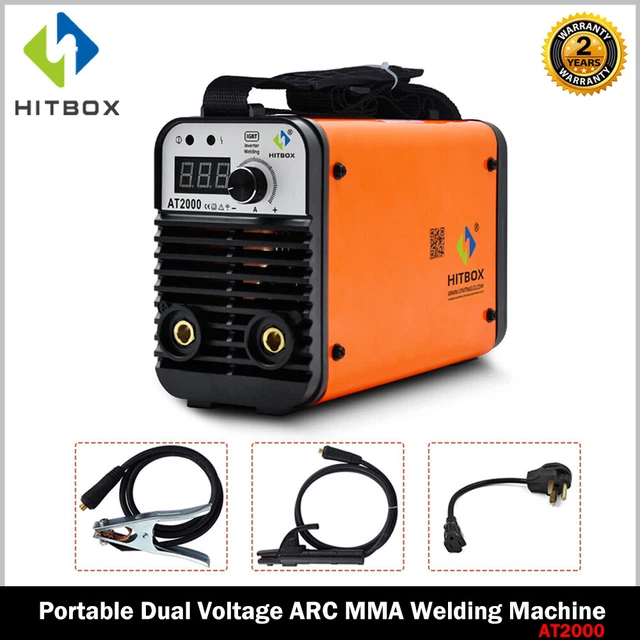 HITBOX 200A Portable ARC MMA Welder 110V 220V lnverter Stick Welding Machine