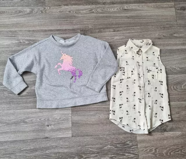Girls Clothing Bundle, Top Jumper size 6-7 , Gap, River Island