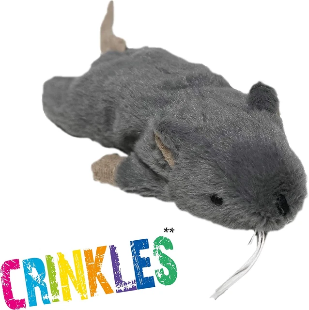 | Jouet Pour Chat | Peluche Pour Chat En Forme De Souris Géante | a Base De Papi
