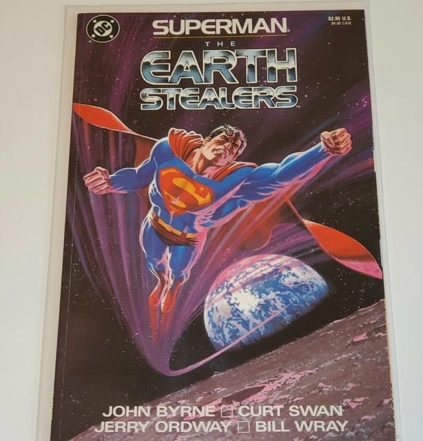 Superman The Earth Stealers # 1  (DC 1988) Very Fine