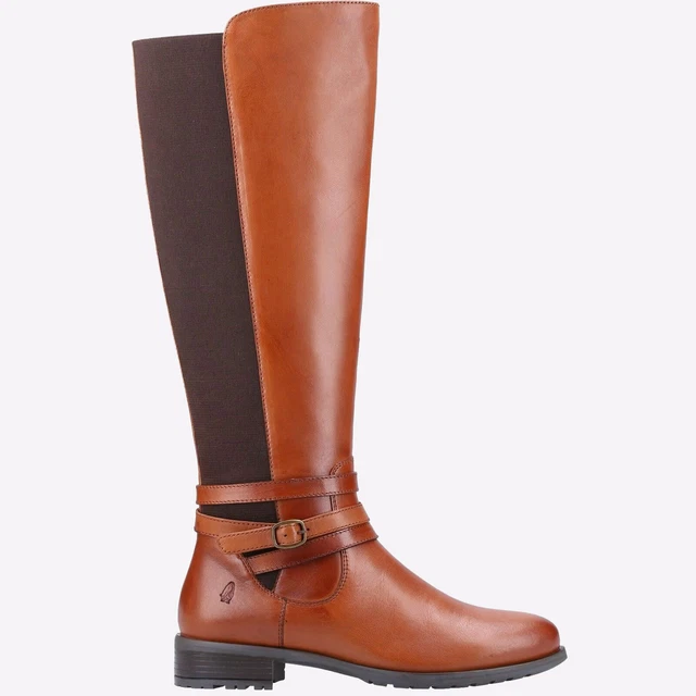Hush Puppies Vanessa Femmes Mode Décontracté Quotidien Mollet Bottes Fauve