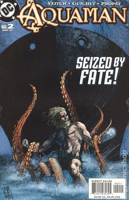 Aquaman #2 VG 2003 Stock Image Low Grade