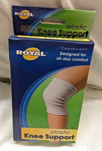2 Knee Wrap Sleeve Elastic Brace Muscle Support Arthritis Sports Pain Relief NEW
