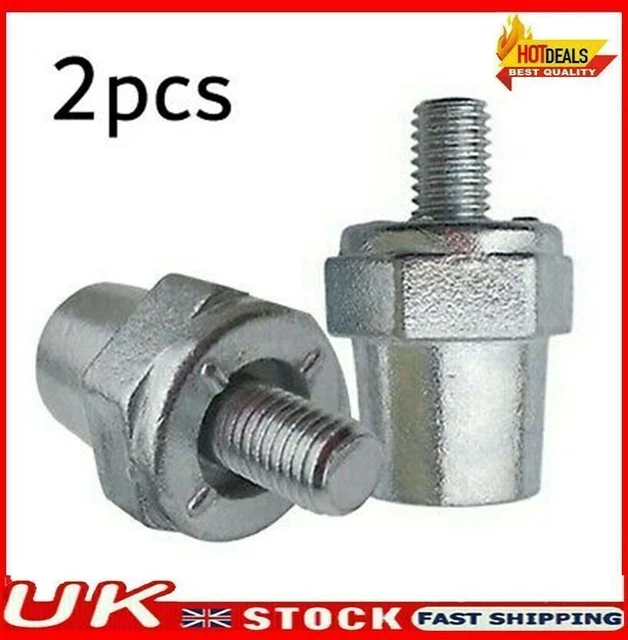 2Pcs Car Boat Positive Negative Battery Post Terminal Adapter Converter