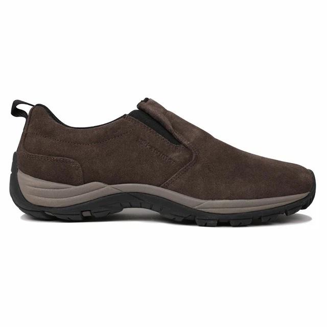 KARRIMOR MENS MOC Slip On Walking Shoes Light Dynagrip Sole 29.99