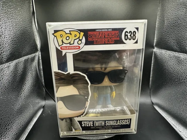 Funko Pop! # 638 Netflix Stranger Things "Steve With Sunglasses" New, Original