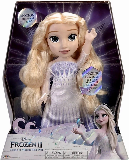 DISNEY FROZEN 2 Magic In Motion Queen Elsa Feature Doll sings "Show