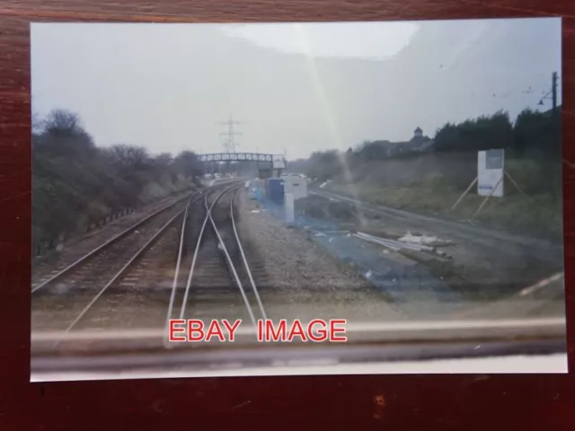 Photo  Railway Track At Filton Abbey Wood Cardiff End