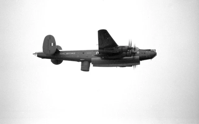 204 Sqn, Shackleton MR.2C, WG555 'K' at Finningley, 16 Sep 1967 - B&W Neg_6172