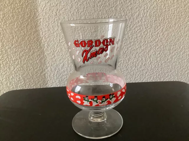 LOT DE 6 VERRES A BIÈRE GORDON XMAS 33 cl