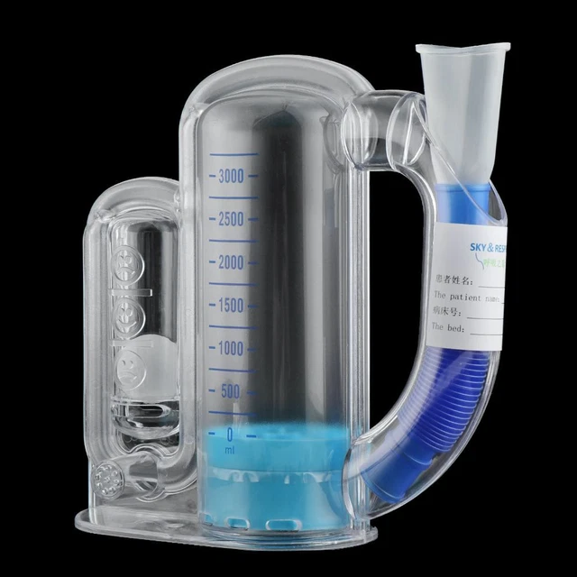 Vital Capacity Respiratory Exerciser Lung Breathing trainer Spirometer