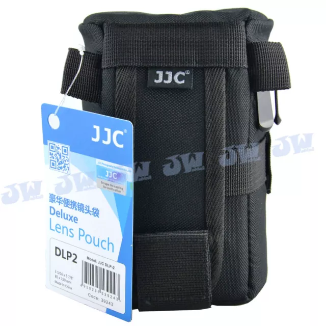 JJC 80x152mm Deluxe Lens Pouch for Sony E-mount 55-210mm f/4.5-6.3 OSS SEL5521