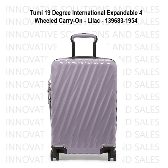 Tumi 19 Degree International Expandable 4 Wheeled Carry-On Lilac - 139683-1954