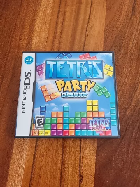 Tetris Party Deluxe ( Nintendo DS, CIB Complete,  2008 )  Canadian Shipper!