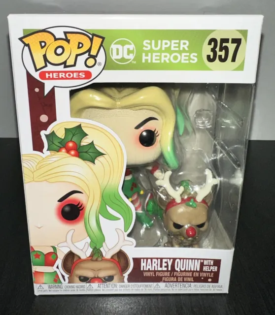 Funko Pop DC Super Heroes Harley Quinn With Helper #357