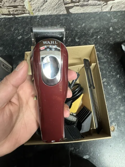 Wahl Professional 5-Star Cordless Magic Clip Hair Clipper With Taper Lever