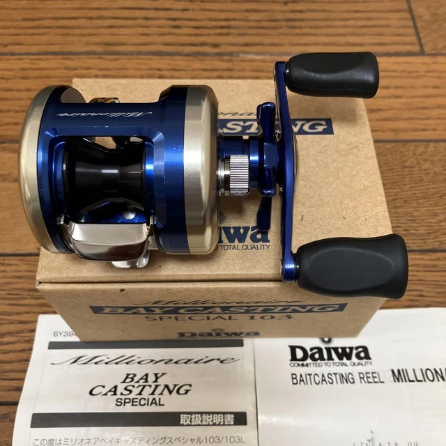 ダイワ MILLIONAIRE 200BB BlueBacker BayArea Used Daiwa Millionaire Bay Area Special 200BB Blue Backer
