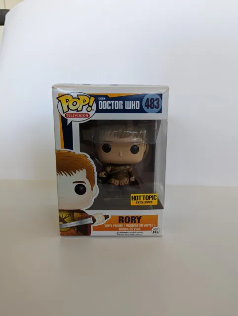 RORY #483 BBC Doctor Who Funko Vinyl Figure HOT TOPIC Exclusive retired VAULTED
