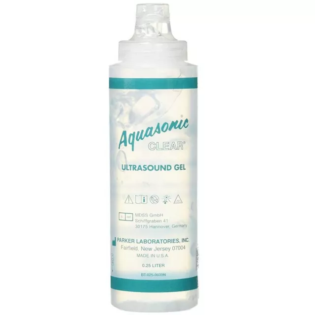 Aquasonic CLEAR Ultrasound Gel (0.25 Liter)