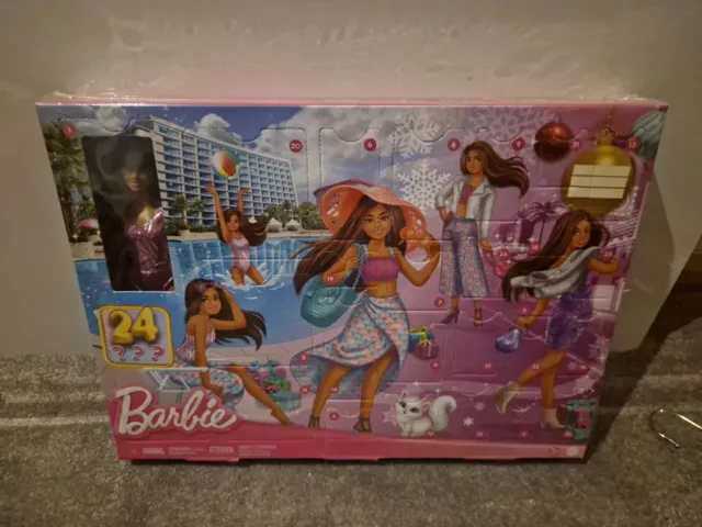 Barbie Advent Calendar with Doll & 24 Fairytale Fashions Surprises