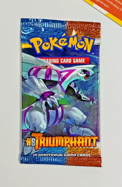 Pokemon Booster Pack Palkia HS Triumphant Sealed 2010 English