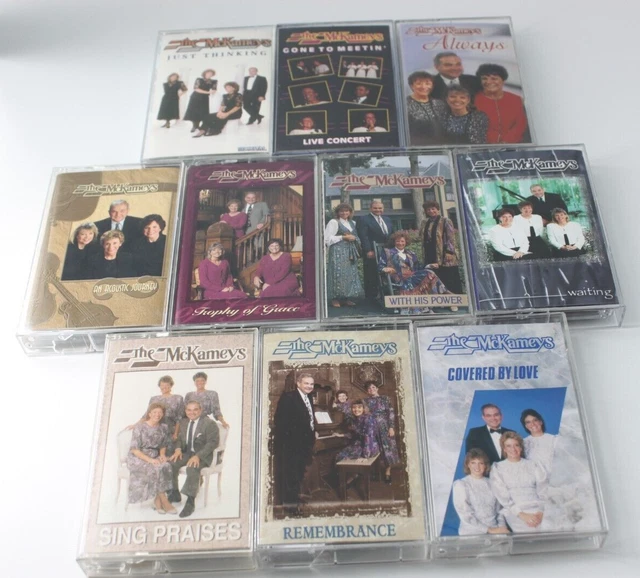 The McKameys Southern Gospel Christian Audio Cassette Lot of 10 Sing Praises