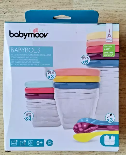 Babymoov Babybols Multiset Lebensmittelaufbewahrung