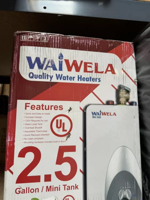 WM-2.5 Mini Tank Water Heater, 2.5-Gallon by WaiWela 2