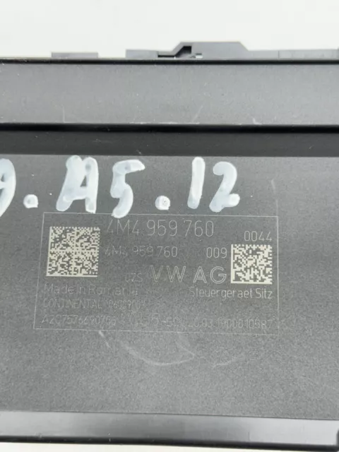 2018-2021 AUDI A4 A5 S5 Q5 B9 - Front LEFT SEAT Control Module OEM ...