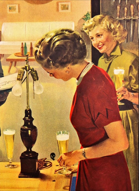 1954 United States Brewers Foundation Vintage Print Ad