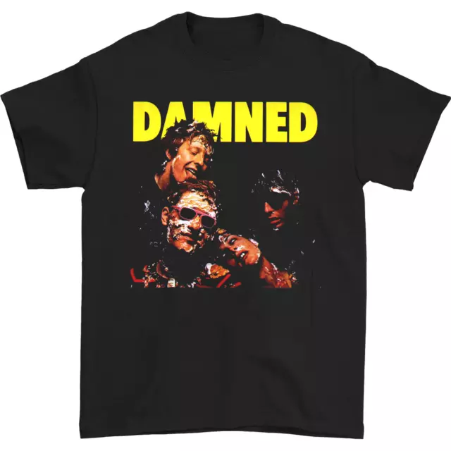 The Damned band T-shirt Black Short Sleeve All Sizes S to 345Xl 1F1312