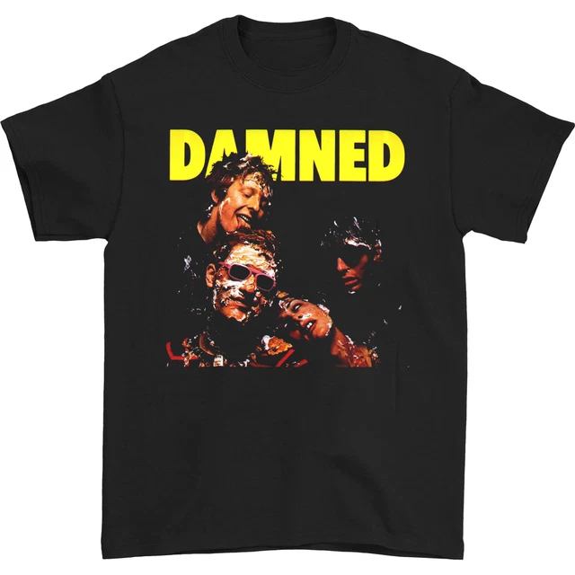 The Damned band T-shirt Black Short Sleeve All Sizes S to 345Xl 1F1312