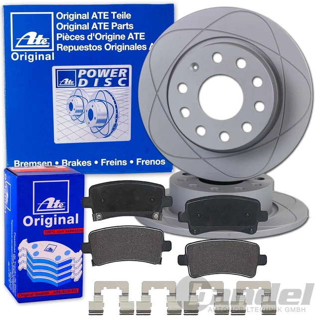 ATE PowerDisc DISCHI FRENO 292 mm + PASTIGLIE POSTERIORI adatte per OPEL INSIGNIA A