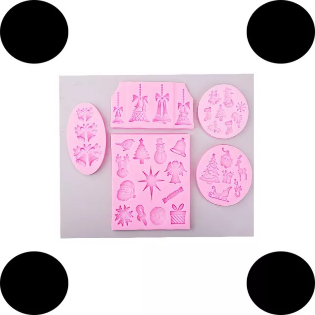 ​ Snowman Resin Mold Silicone Mold Snowflake Resin Molds Chocolate Cake Molds