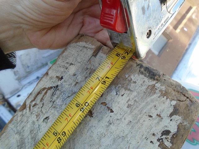 2  Non-Matching Antique Porch Posts Architectural Salvage Restoration 90" & 92" 3