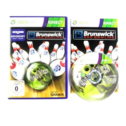 Xbox 360 Spiel Brunswick Pro Bowling in OVP mit Anleitung