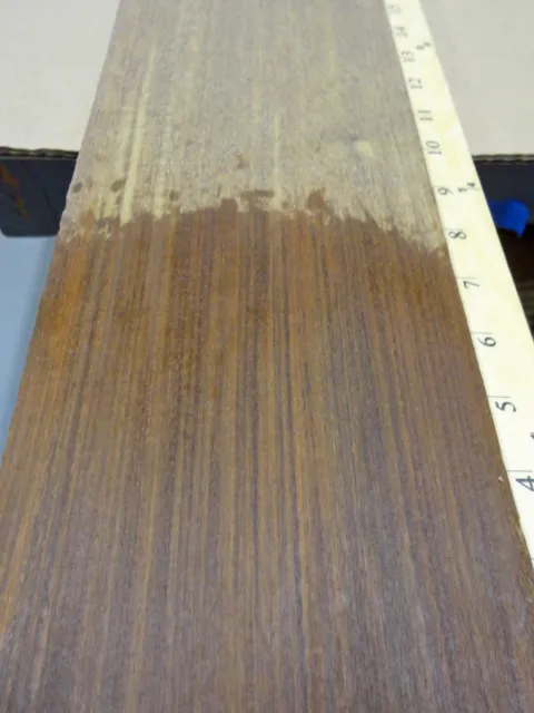 Afromosia Afrormosia lumber 15/16" thick x 5" wide x 50" inch long board