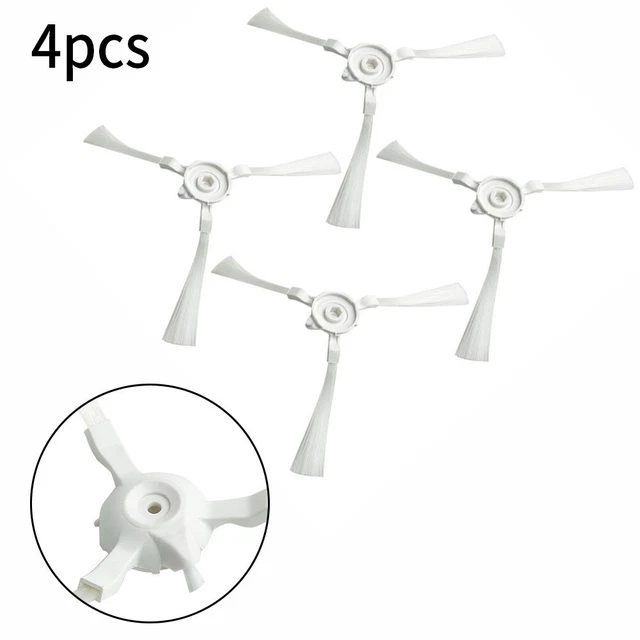 Lot De 4 Brosses Rouleaux Pour Aspirateur Laresar M3 - Filtre Et Balai Essuie-glace Inclus - Nettoyage Efficace