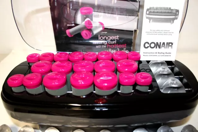 Conair Xtreme Instant Heat 20 Flocked Ceramic Hair Rollers and Clips Tested