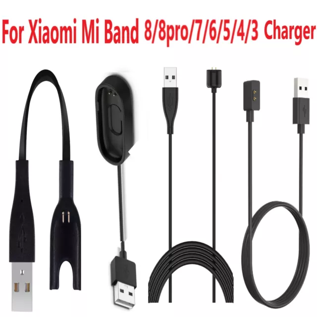 For Xiaomi Mi Band 8/8pro/ 7/ 6/ 5/ 4/ 3 Charger USB Charging Cable Lead Charger