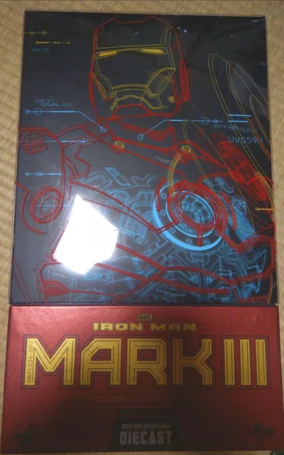 Hot Toys Iron Man Mark 3 DIECAST 1/6 Action Figure Movie Masterpiece