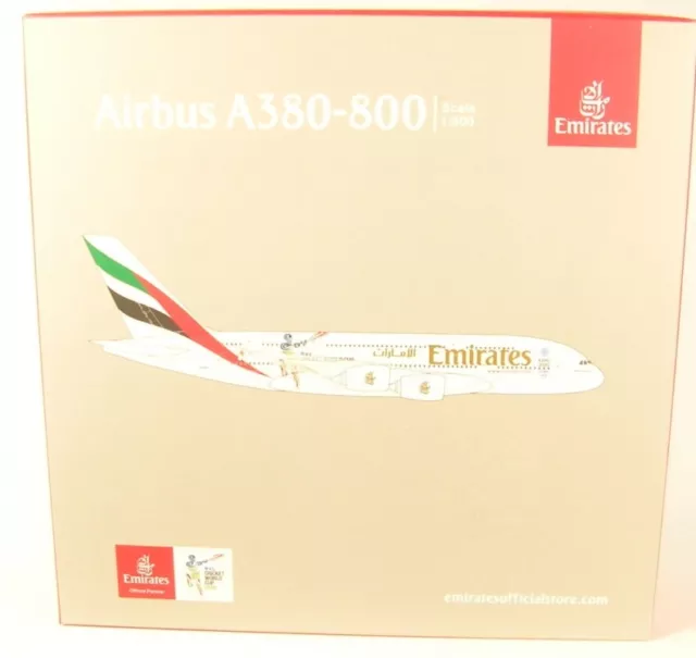 Emirates Airbus A380 Emirates - Cricket World Cup (Reg. A6-EEK) 1:500 Herpa