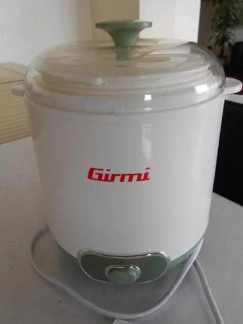 GIRMI YG02 YOGURTIERA Elettrica Con Accessori per Yogurt Greco, 1