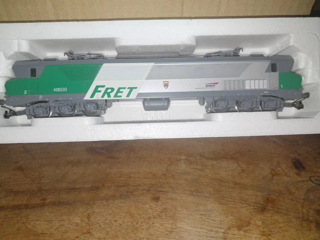 Jouef Hj2427 Locomotive Électrique Cc 6568 Sncf Livrée Gris Béton Neuve