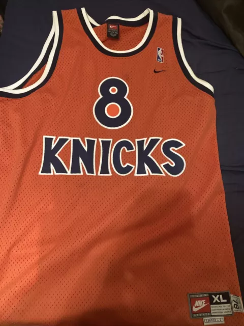 Nike NBA New York Knicks Team Issued Sleeveless Practice Shirt CD2778--063  Sz-M