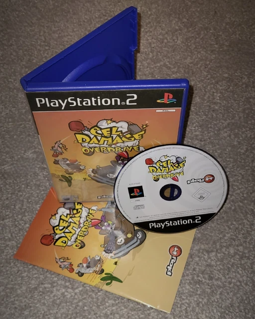 Cel Damage Overdrive (Sony PlayStation 2, 2002) - including manual