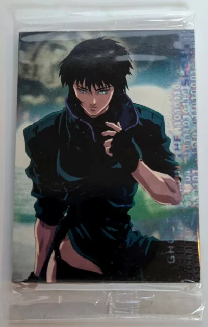 Ghost in the Shell Major Anime Movie Poster Silk Print Art 36x18 SIGNED  Mondo